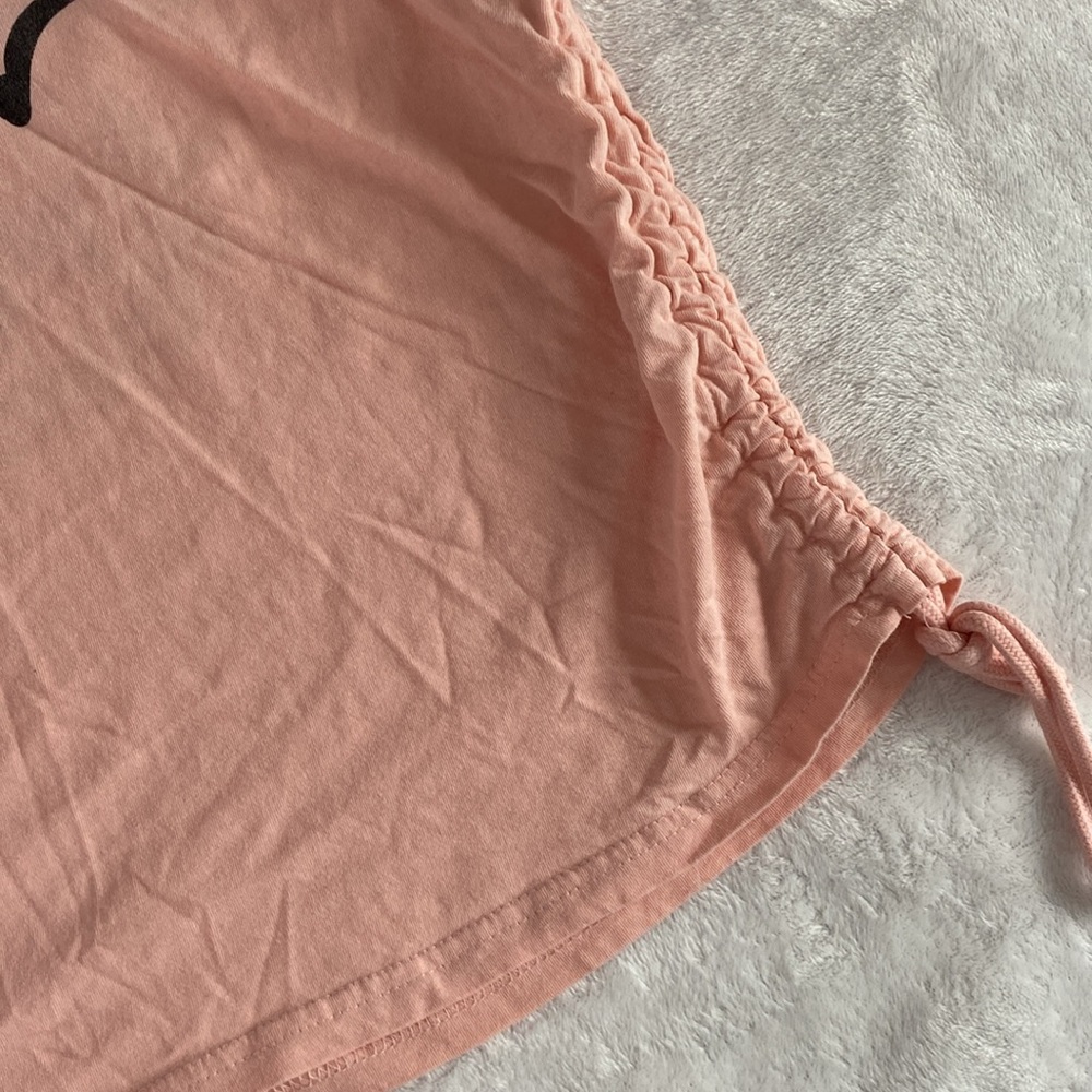 Peach Faith short-sleeve hoodie - Picture 5 of 15